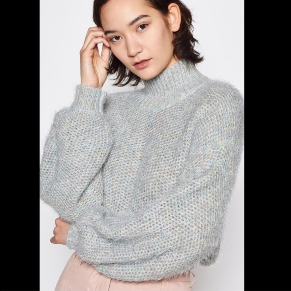 Joie Nikita mock neck turtleneck sweater